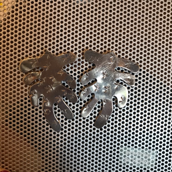 ———SOLD///——STERLING EARRINGS ARTIST MADE - Picture 5 of 7